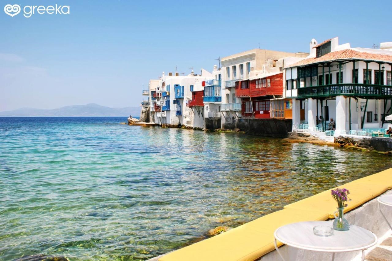 Myconian Little Venice Elite Suites With Sea View Mykonos Town Exterior photo