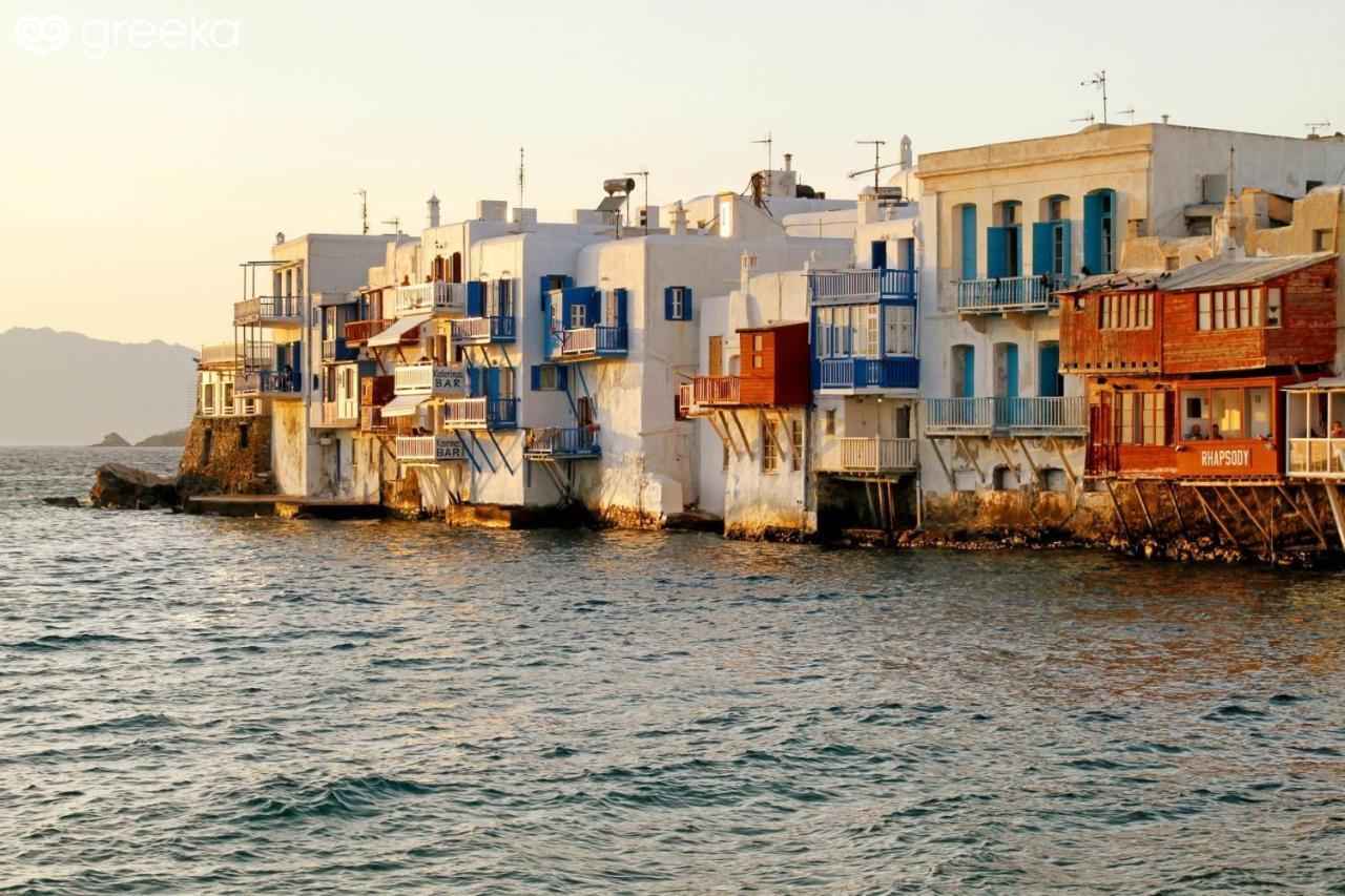 Myconian Little Venice Elite Suites With Sea View Mykonos Town Exterior photo